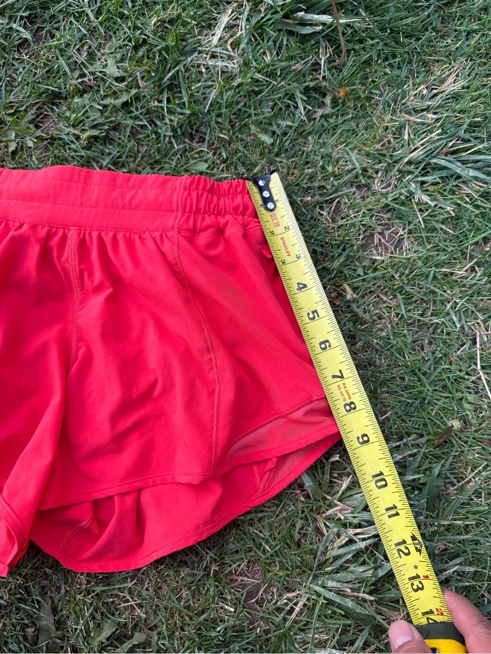 lululemon athletica Red Running Shorts